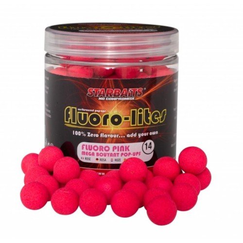 Fluorolite Pop Up Starbaits Pink Starbaits