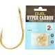 Fish hooks Duel Golden Double Prong closure K359 Hyper Carbon Series Duel