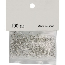 Inoxydable split anneaux 100 pièces Made in Japan