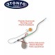 Stonfo Lead Clip Fitting Carpfishing 5 pz Stonfo