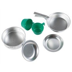 Camping Dishes Glasses Cookware Set
