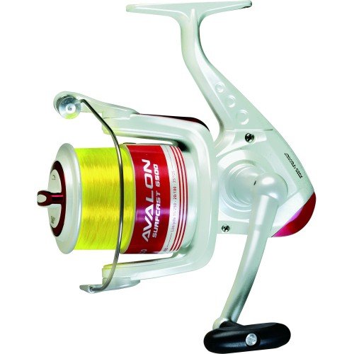 Trabucco Reel Avalon Surfcast 6500 Red Equipment, fishing rods and fishing reels