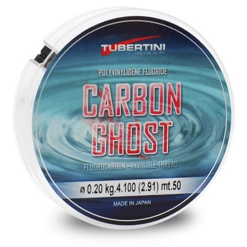 Tubertini fluorocarbone carbone Ghost 50 mt Tubertini