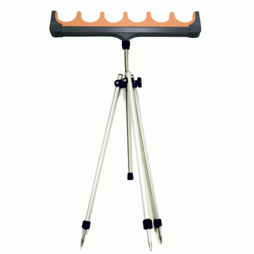 Aluminium tripod with reeds 6 places All Fishing