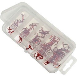 Yamashiro Anchors Red 50 pieces Assorted Measurements