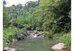 Pêche dans le Trentin sur la rivière Chiese